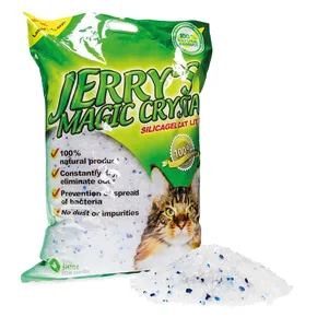 Żwirek dla kociąt Jerrys Magic Crystals 16l Natural